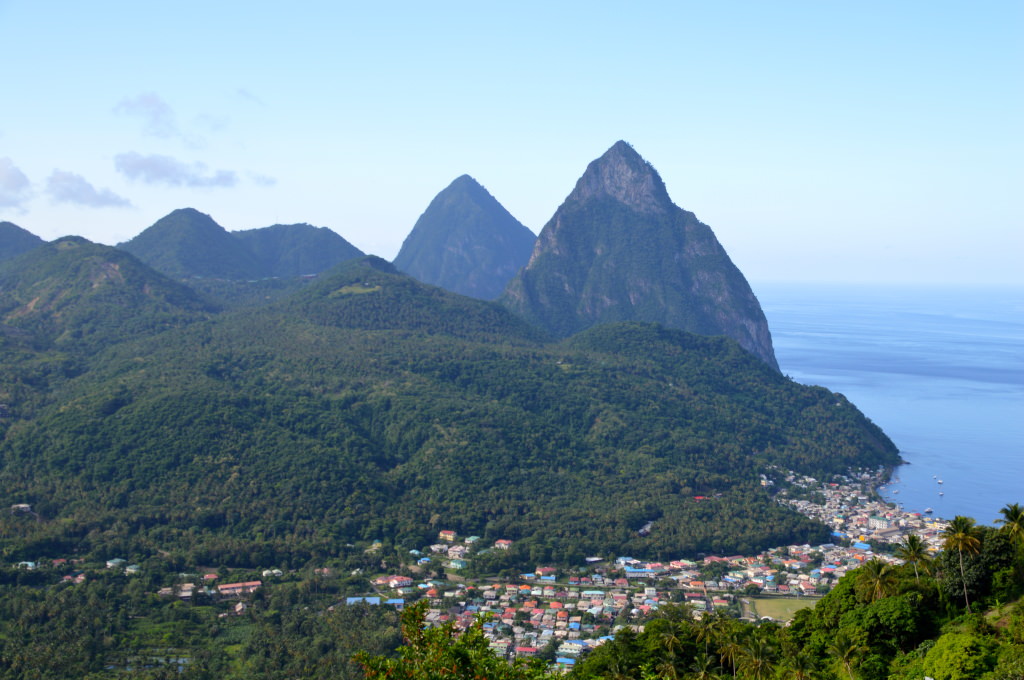 Hiking the Pitons Fit Holiday