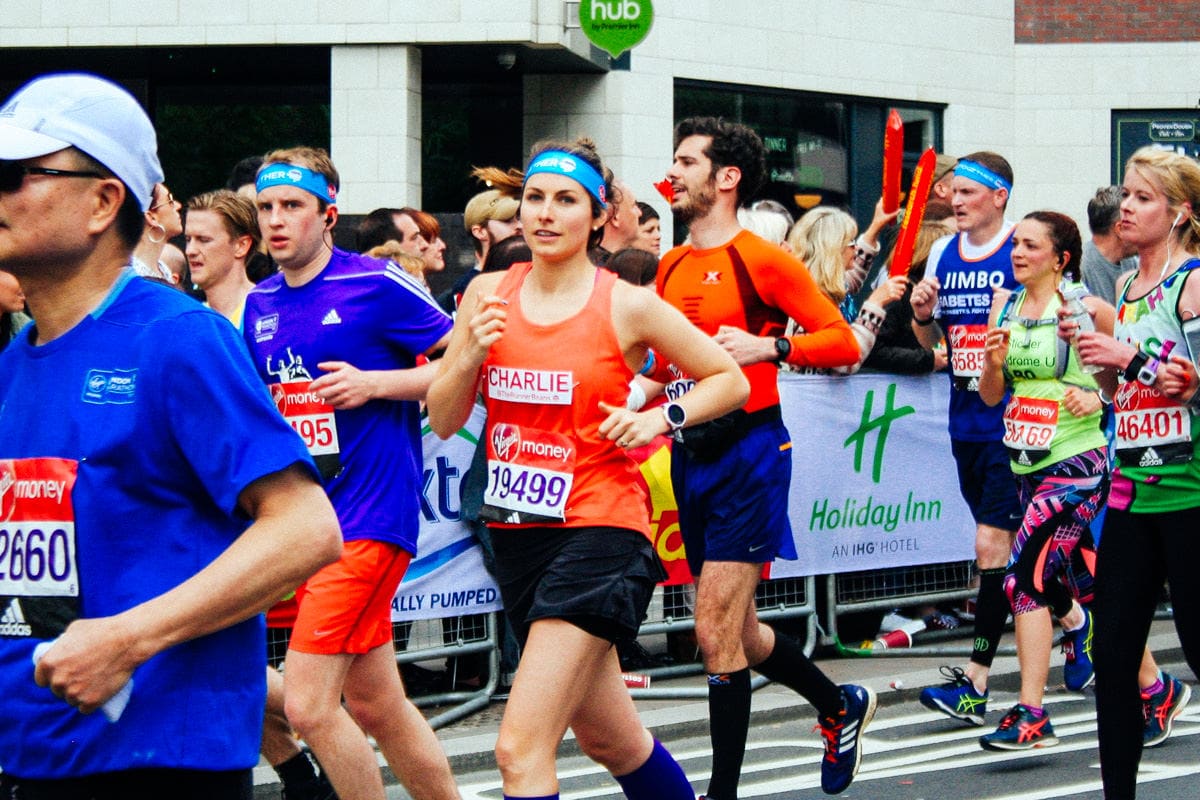 London marathon 2017 Race recap therunnerbeans